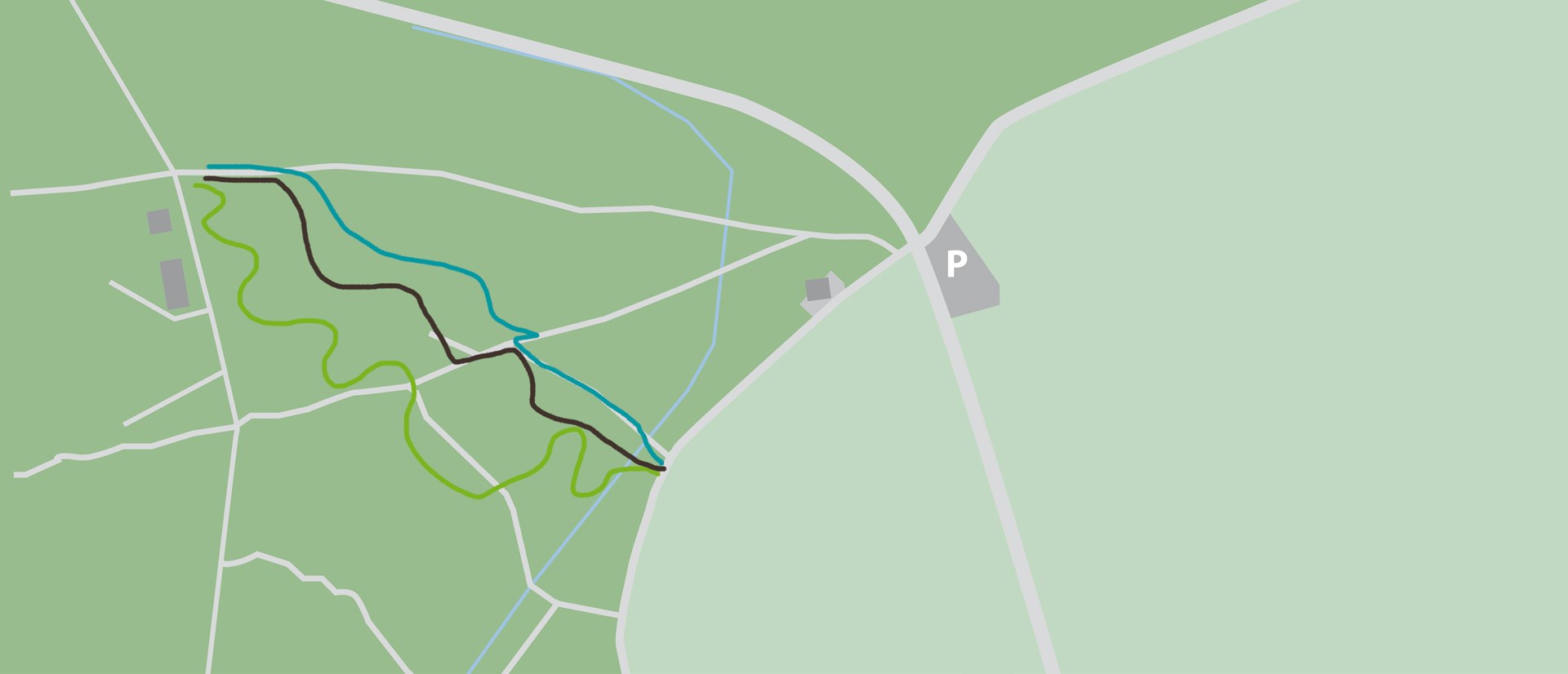 Trailpark Schwanner Warte in Straubenhardt - Map